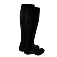 Truform 8808 Anti-Embolism Knee-High Stockings - 18 mmHg - 4XL - Black