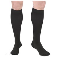 Truform 8808 Anti-Embolism Knee-High Stockings - 18 mmHg - 4XL - Black
