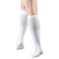 Truform 8808 Anti-Embolism Knee-High Stockings - 18 mmHg - 4XL - White