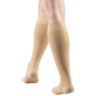 Truform 8845S-M Knee-High Stockings - Closed Toe - 30-40 mmHg - Beige - Medium