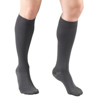 Truform 8865 Medical Knee-High Compression Stockings - 20-30 mmHg - MED - Gray