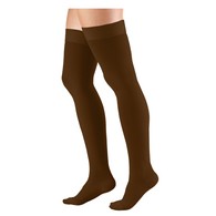 Truform 8868 Thigh-High Compression Stockings - Closed Toe - Dot Top - 20-30 mmHg