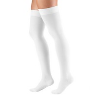 Truform 8868 Thigh-High Compression Stockings - Closed Toe - Dot Top - 20-30 mmHg