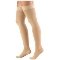 Truform 8878 Classic Medical Compression Stockings - Thigh-High with Dot Top - Unisex - 15-20 mmHg