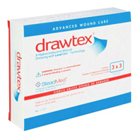 Drawtex Urgo Medical North America 00301-Drawtex Non-Adherent Dressing, 3 x 3 in (BX/10)