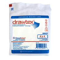 Drawtex Urgo Medical North America 00302-Drawtex Non-Adherent Dressing, 4 x 4 in (BX/10)