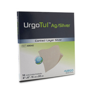 UrgoTulAG/Silver Urgo Medical North America 509342-Restore Silver Wound Contact Layer Dressing, 6 x 8 in, Silver (BX/10)