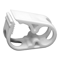 Urocare Urocare Products 699910-Tube Clamp Urocare 3/4 x 1 x 1-1/2 in, Non-Sterile, White, Urinary Accessories (BX/10)