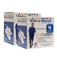 Val-u-Band 10-6134 Latex Free Band, 2 x 50 yd Roll Twin PK, Blueberry-Level 4/7