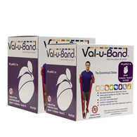 Val-u-Band 10-6135 Latex Free Band - Twin-Pak - 100 yd - Plum - Level 5/7