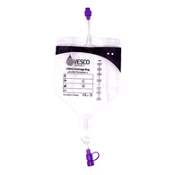 Vesco Medical Vesco Medical VED-009EO-Enteral Drainage Bag with Enfit Connector Vesco Medical 30 in Tubing 250 mL (EA/1)
