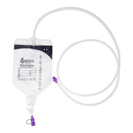 Vesco Medical Vesco Medical VED-010EO-Enteral Drainage Bag with Enfit Connector Vesco Medical 60 in Tubing 500 mL (EA/1)