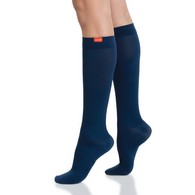 VIM & VIGR Solid Color Moisture-Wicking Nylon Compression Socks - Navy, Cashew & Black Colors