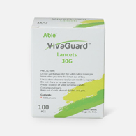 VivaGuard VGL01-383-10PK Standard Lancets for Lancing Device - 30 Gauge - 1000 Count (10 Boxes)