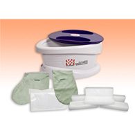 WaxWel 11-1606 Scented Wax Bath Standard Unit - Includes 6-lb Peach Scented Wax