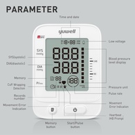 Yuwell YE660E Upper Arm Blood Pressure Monitor